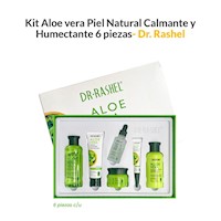 Kit Aloe vera Piel Natural Calmante y Humectante 6 piezas